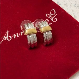 Brand New Annaleece Gold/Silver Earrings
